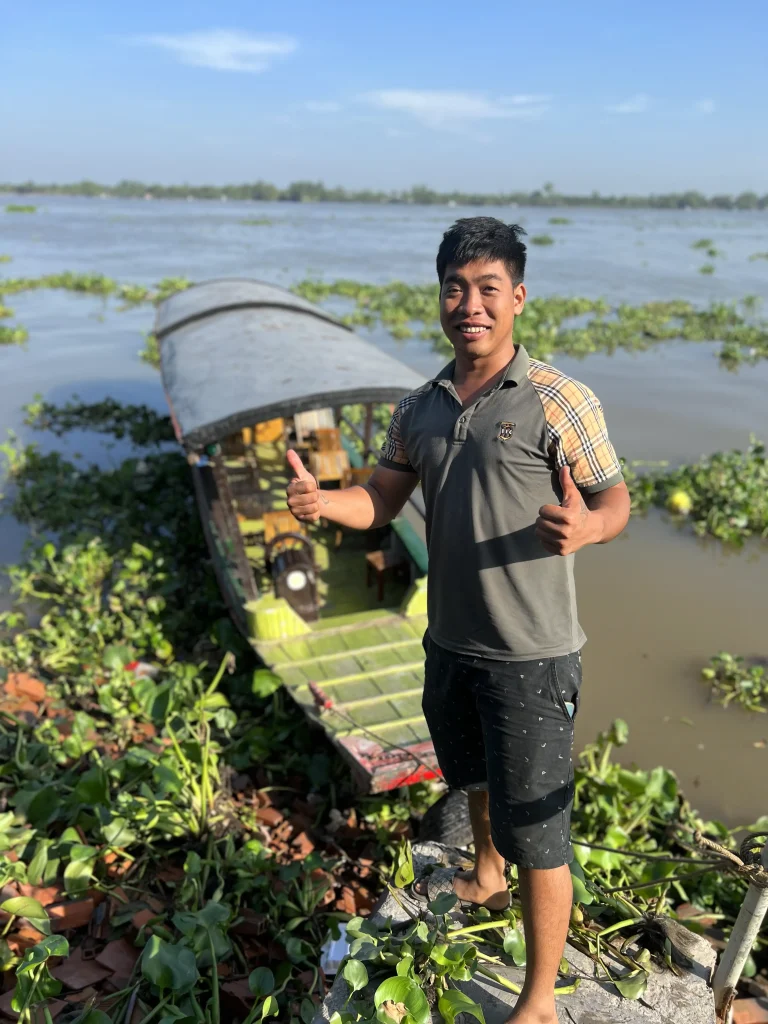 Excursion en bateau sur le Delta du Mekong